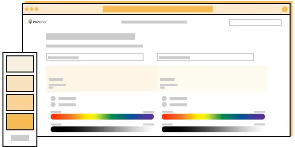 Paint color comparison tool